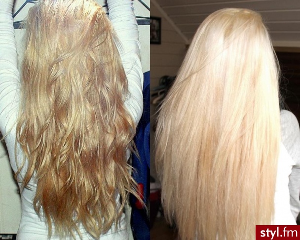 Blond Rozpuszczone Proste Na co dzień Długie Fryzury