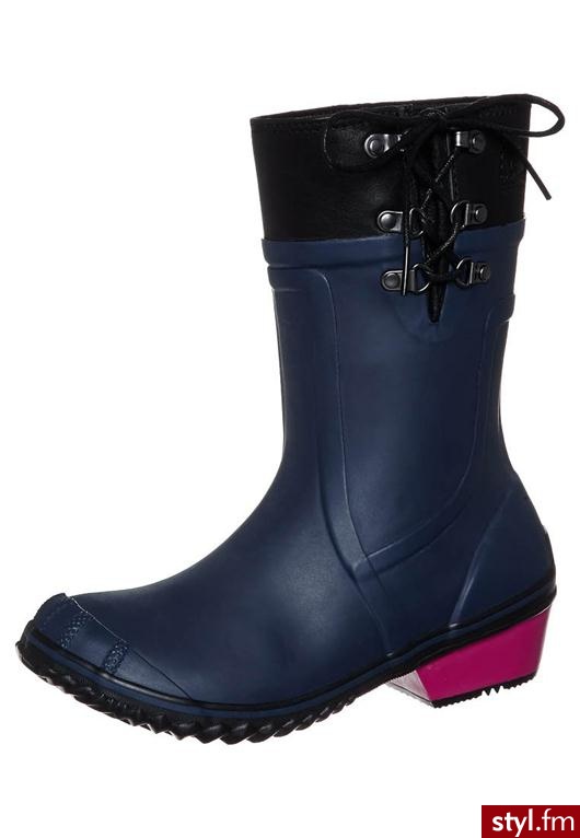 Sorel CONQUEST CARLY GLOW Kalosze niebieski (NL 1973) - Kalosze Buty Moda