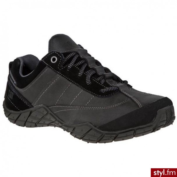 CATerpillar Półbuty Merit P714959 Oxford/Black Szary (Oxford/Black) - Półbuty Buty Moda