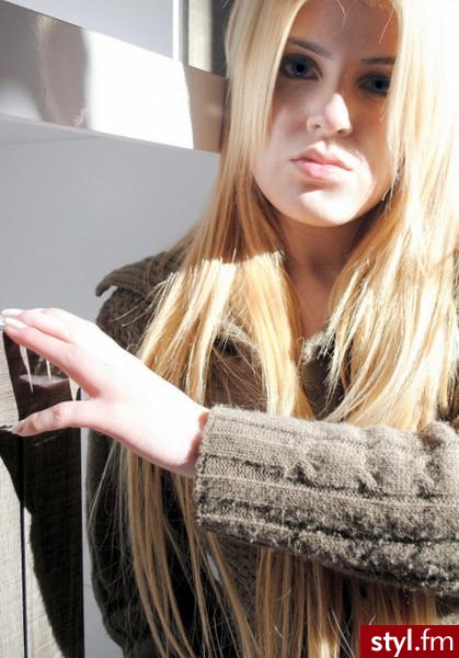 Blond Rozpuszczone Proste Na co dzień Długie Fryzury