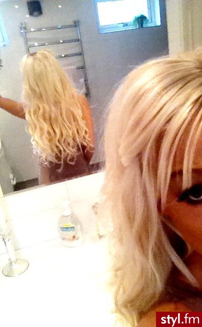 Blond Rozpuszczone Kręcone Na co dzień Długie Fryzury