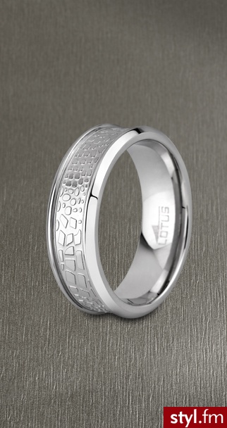Obrączka męska Lotus Man LS1428-3_124 - Pierścionki Biżuteria Moda