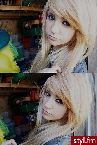 Średnie Fryzury