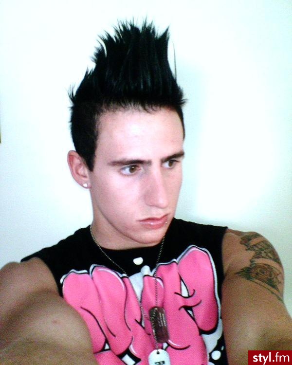 Punk Rock Alternatywne Średnie Fryzury