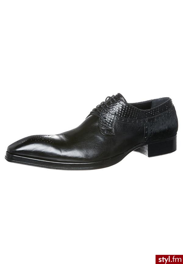 Jo Ghost Oksfordki czarny 2456-793 - Pozostałe Buty Moda