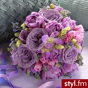 Bukiety ślubne Ślub Moda