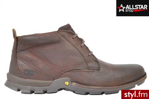 CATERPILLAR buty BLAXLAND 715343 Półbuty Odcienie beżu i brązu - Półbuty Buty Moda