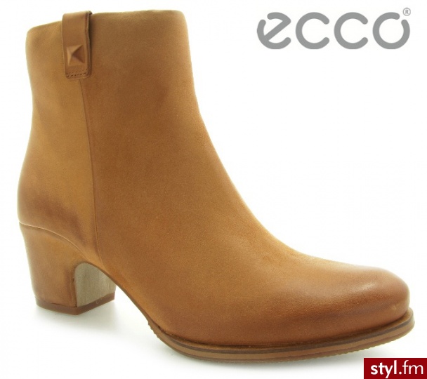 Ecco BOTKI LIEGE AMBER - Botki Buty Moda