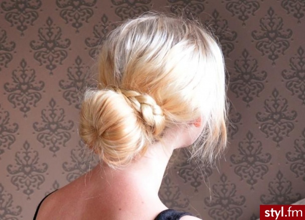 Blond Warkocze Proste Na co dzień Długie Fryzury