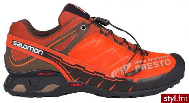 Salomon Buty trekkingowe męskie X Over LTR Odcienie czerwieni Sportowe - Sportowe Buty Moda
