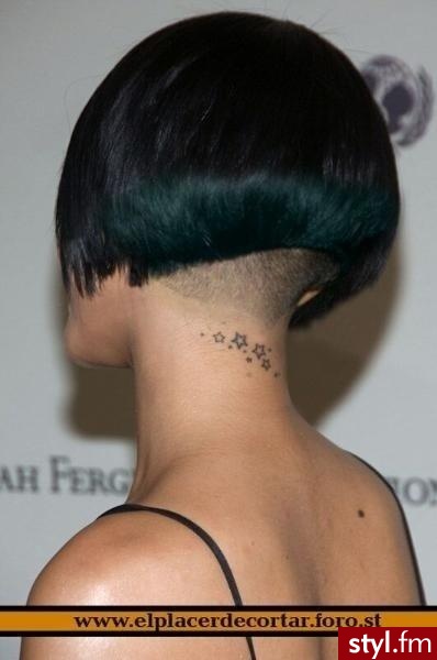 Rihanna - Krótkie Fryzury