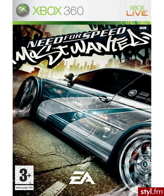 Need For Speed Most Wanted (Gra Xbox 360) - Bransoletki Biżuteria Moda