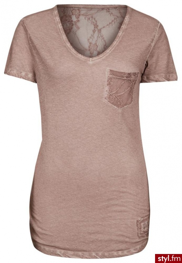Deha Tshirt basic różowy - Bluzki Ciuchy Moda