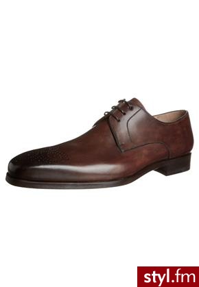 Magnanni Oksfordki brązowy (15327) - Pozostałe Buty Moda