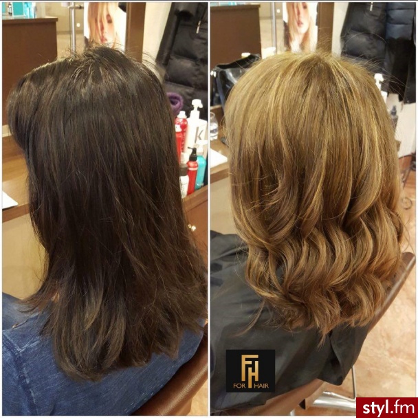 http://forhairsobieski.pl/ SOMBRE OLAPLEX WARSZAWA DOBRY FRYZJER - Średnie Fryzury