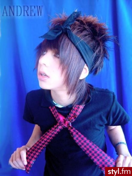 EMO Alternatywne Średnie Fryzury