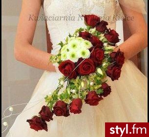 Bukiety ślubne Ślub Moda