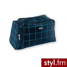 Top Choice Kosmetyczki i Kuferki Kosmetyczka męska CHECKER z kieszeniš w kratkę 91667 - Kosmetyki