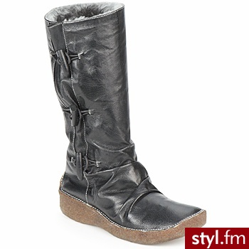 Sistermoon BUTY MOON SHINE Black - Kozaki Buty Moda