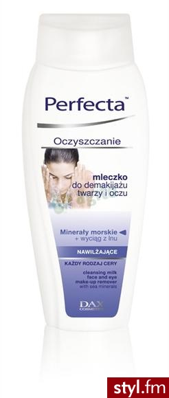 DAX Cosmeticts Perfecta OCZYSZANIE Mleczko oczyszczające do demakijazu twarzy i oczu - 200 ml - Emu Buty Moda