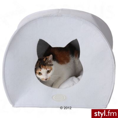 Budka dla kota Filzi - Dł. x szer. x wys.: 43 x 36 x 35 cm - Bransoletki Biżuteria Moda