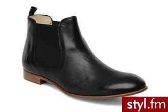 Georgia Rose PÓŁBUTY I BOTKI PARVA BY (Czarny) - Botki Buty Moda