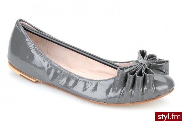 Bloch BALERINKI TULA BY (SZARY) (Szary) - Balerinki Buty Moda