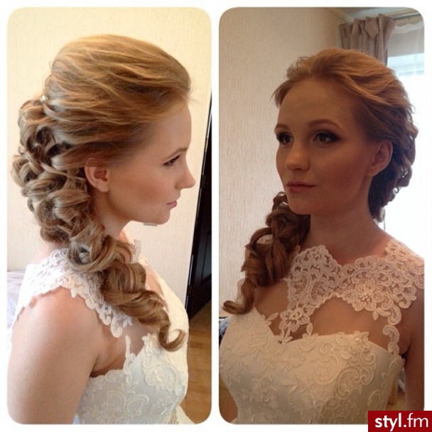 Ślubne Długie Fryzury