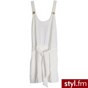 VELOUR Cream Cotton Dress - Clube Bossa - Polyvore. Pobrano ze strony: http://www.polyvore.com/velour_cream_cotton_dress/thing?id=18758180 - Pozostałe Ciuchy Moda