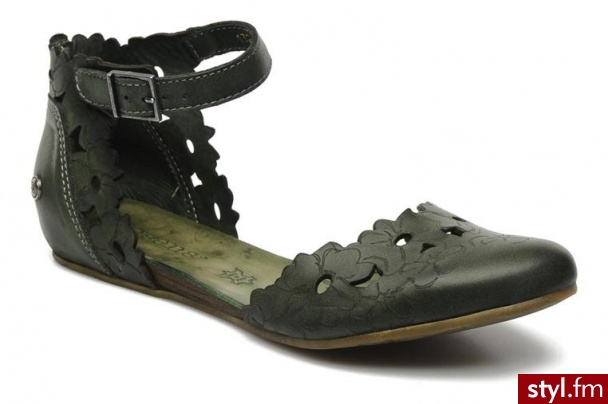 Neosens BALERINKI CAYETANA 132 BY (zielony) - Balerinki Buty Moda