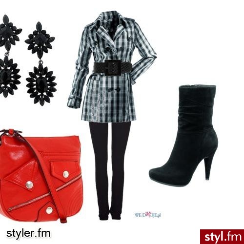 :) KONTRASTOWA TOREBKA - Styler