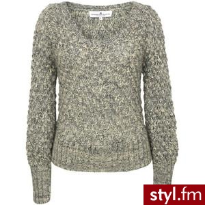 Suee Grey Marl Knit - Designers Remix Collection - Polyvore. Pobrano ze strony: http://www.polyvore.com/suee_grey_marl_knit/thing?id=25507116#1290717006941 - Pozostałe Ciuchy Moda