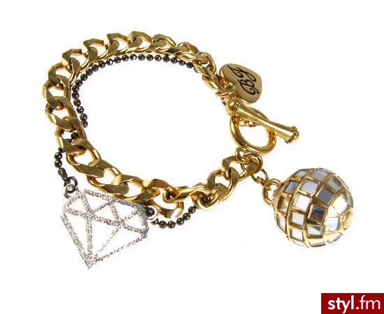 gorączka sobotniej dyskoteki ;) od Betsey Johnson bronsoletka - 60$ - Pozostałe Dodatki Moda