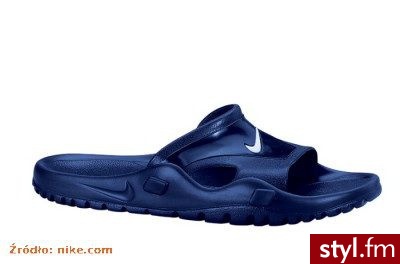 Klapki Nike GETASANDAL 810013.411 Granat - Klapki Buty Moda