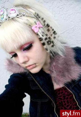 EMO Alternatywne Średnie Fryzury