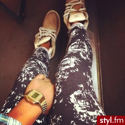 Leginsy Spodnie Moda