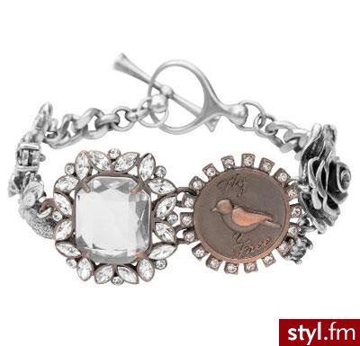 Bransoletka w stylu vintage od Fossil. Cena: $75 - Pozostałe Dodatki Moda