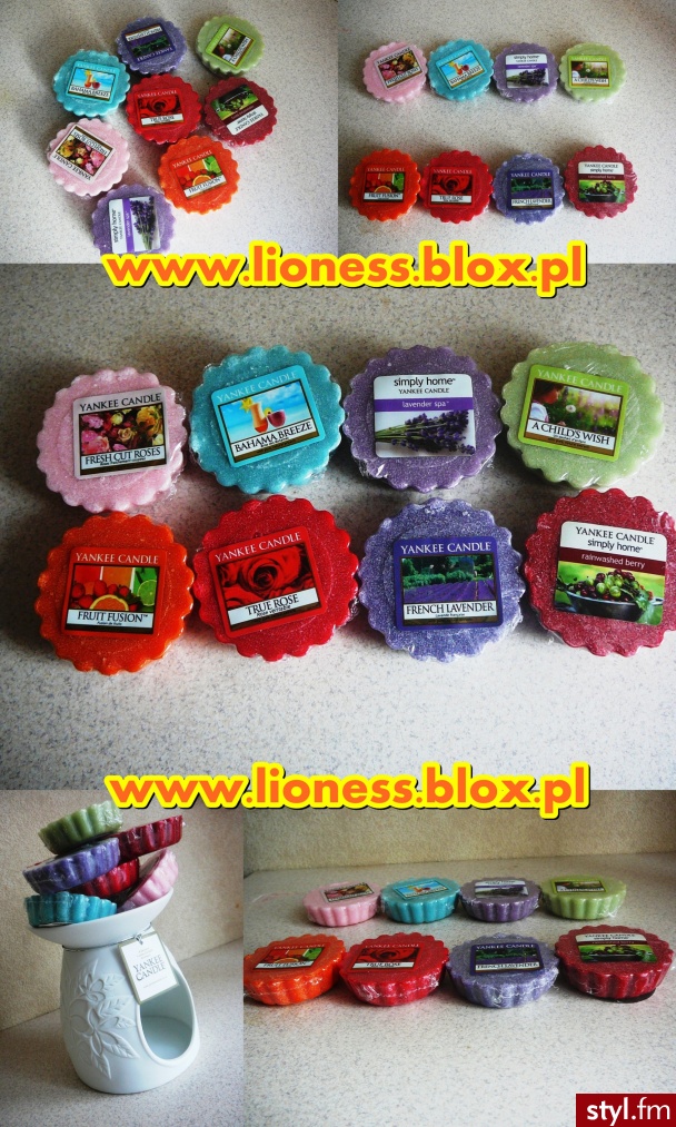 Informacje na temat wosków i kominka Yankee Candle znajdziecie w FILMIKU: https://www.youtube.com/watch?v=LZLym2GzURc jak i w NOTCE NA BLOGU: http://lioness.blox.pl/2013/12/Moj-poczatek-przygody-z-woskami-Yankee-Candle.html - Misz-masz