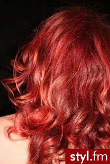 Kolorowe Rozpuszczone Kręcone Na co dzień Średnie Fryzury