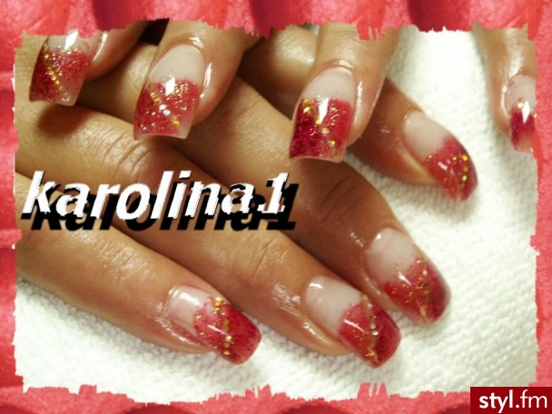 Autor: karolina1976 brokatowe. Autor: <b>karolina1976</b><br /> - Paznokcie
