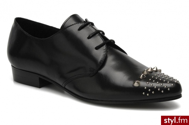 Jonak BUTY SZNUROWANE ROXY BY (Czarny) - Pozostałe Buty Moda