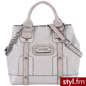 Guess Giona Animal Medium Tote Handbag, Stone - Polyvore. Pobrano ze strony: http://www.polyvore.com/guess_giona_animal_medium_tote/thing?id=16022732 - Pozostałe Torebki Moda