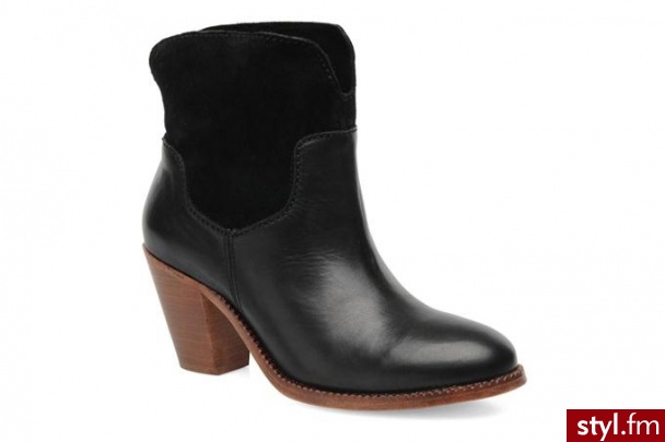 H Hudson Półbuty i botki BROCK Czarny - Botki Buty Moda