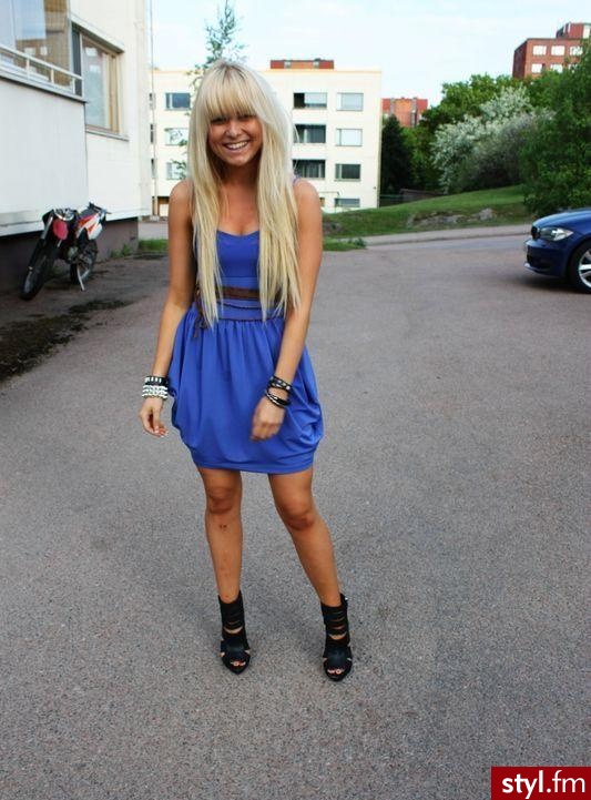 Blond Rozpuszczone Proste Na co dzień Długie Fryzury