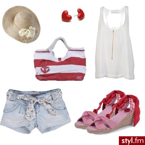 Stylowa torebka. zestaw na romantyczną randkę na plaży - Pozostałe Torebki Moda