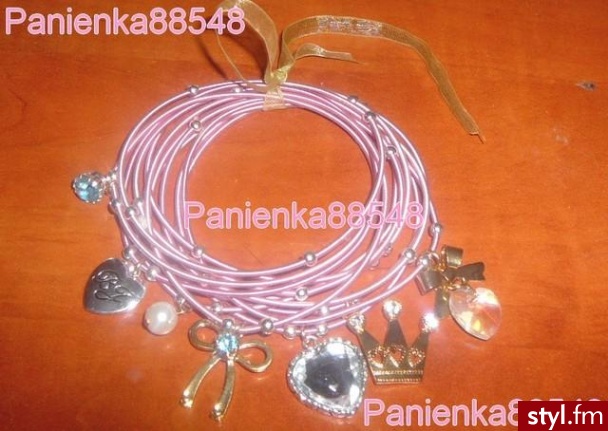 Moja Bransoletka od Betsey Johnson kosztowała 50 dolarów na eBay... Prosto z Florydy ;DD ;) ;] - Pozostałe Dodatki Moda
