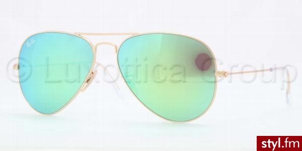 RAY BAN okulary przeciwsłoneczne AVIATOR LARGE METAL 3025 112/19  S,M - Okulary Dodatki Moda
