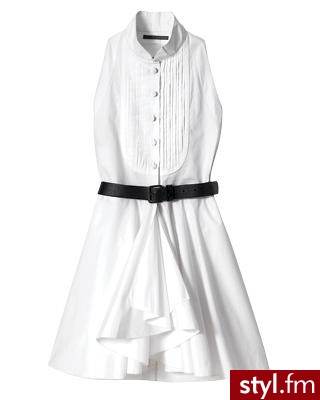 bawełniana sukienka 1.125$ pasek 325$ od Proenza Schouler - Pozostałe Ciuchy Moda