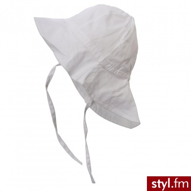 NAME IT Girls Mini Kapelusz przeciwsłoneczny YRGU bright white - Nakrycia głowy Dodatki Moda