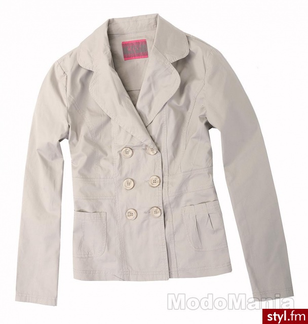 marynarka. Pobrano ze strony: http://www.allegro.pl/item951944884_szara_trendy_dwurzedowa_marynarka_nowa_xl_42.html - Pozostałe Ciuchy Moda